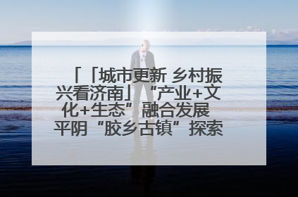 「城市更新 乡村振兴看济南」“产业+文化+生态”融合发展 平阴“胶乡古镇”探索振兴路径成效显著
