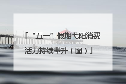 “五一”假期弋阳消费活力持续攀升（图）