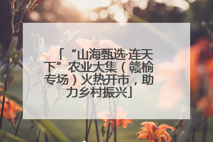 “山海甄选·连天下”农业大集（赣榆专场）火热开市，助力乡村振兴