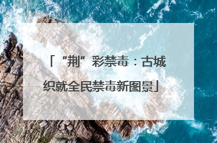 “荆”彩禁毒：古城织就全民禁毒新图景