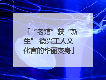 “老馆”获“新生” 德兴工人文化宫的华丽变身