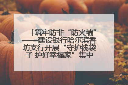 筑牢防非“防火墙”——建设银行哈尔滨香坊支行开展“守护钱袋子 护好幸福家”集中宣传日活动