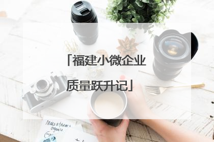 福建小微企业质量跃升记