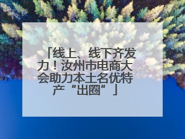 线上、线下齐发力！汝州市电商大会助力本土名优特产“出圈”