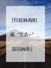 红松林海织就“生态+”富民画卷