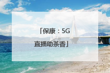 保康：5G直播助茶香