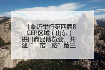 临沂举行第四届RCEP区域（山东）进口商品博览会、共建“一带一路”第三届临沂商城国际采购商大会新闻发布会