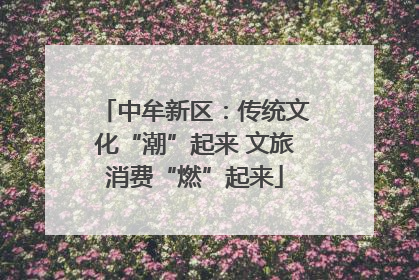 中牟新区：传统文化“潮”起来 文旅消费“燃”起来