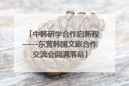 中韩研学合作启新程——东营韩国文旅合作交流会圆满落幕