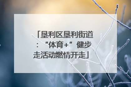 垦利区垦利街道：“体育+”健步走活动燃情开走