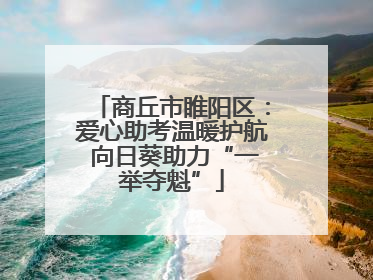 商丘市睢阳区：爱心助考温暖护航 向日葵助力“一举夺魁”