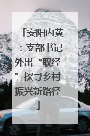 安阳内黄：支部书记外出“取经”探寻乡村振兴新路径