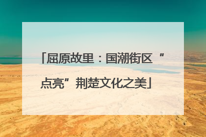 屈原故里：国潮街区“点亮”荆楚文化之美