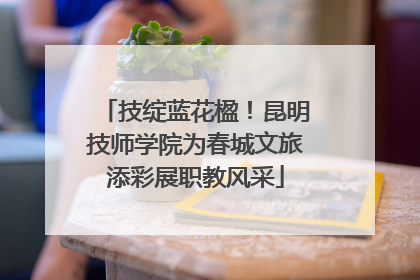 技绽蓝花楹！昆明技师学院为春城文旅添彩展职教风采