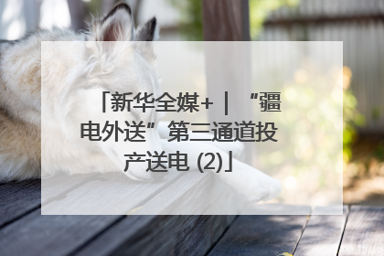 新华全媒+｜“疆电外送”第三通道投产送电 (2)