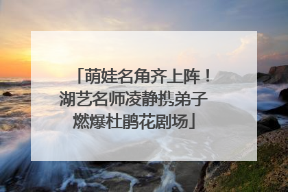 萌娃名角齐上阵！湖艺名师凌静携弟子燃爆杜鹃花剧场
