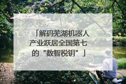 解码芜湖机器人产业跃居全国第七的“数智税钥”