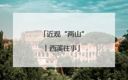 近观“两山”丨西溪往事