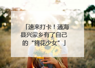速来打卡！通海县兴蒙乡有了自己的“簪花少女”