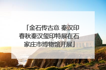 金石传古意 秦汉印春秋秦汉玺印特展在石家庄市博物馆开展
