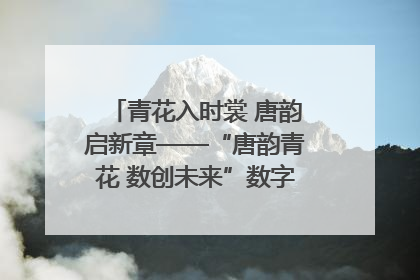 青花入时裳 唐韵启新章——“唐韵青花 数创未来”数字文创设计大赛启幕