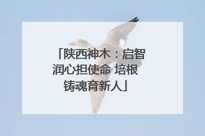 陕西神木：启智润心担使命 培根铸魂育新人