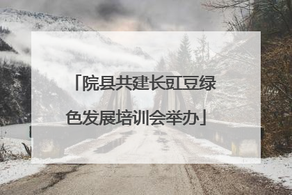 院县共建长豇豆绿色发展培训会举办