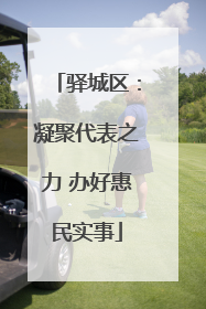 驿城区：凝聚代表之力 办好惠民实事