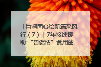 鲁疆同心绘新篇采风行（7）｜7年接续援助 “鲁疆情”食用菌从1.0走向4.0