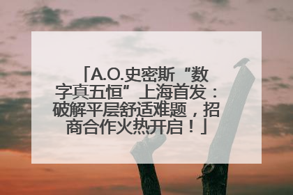A.O.史密斯“数字真五恒”上海首发：破解平层舒适难题，招商合作火热开启！