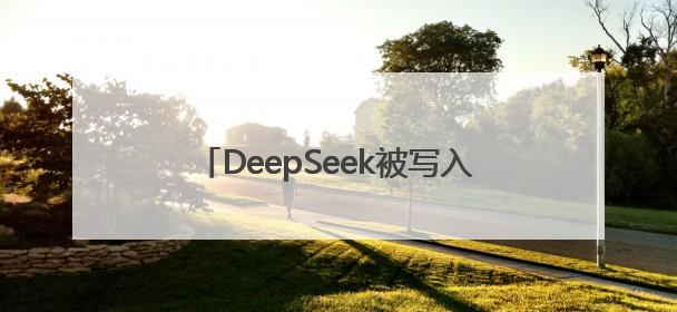 DeepSeek被写入市政府工作报告，杭州将支持算法模型企业发展